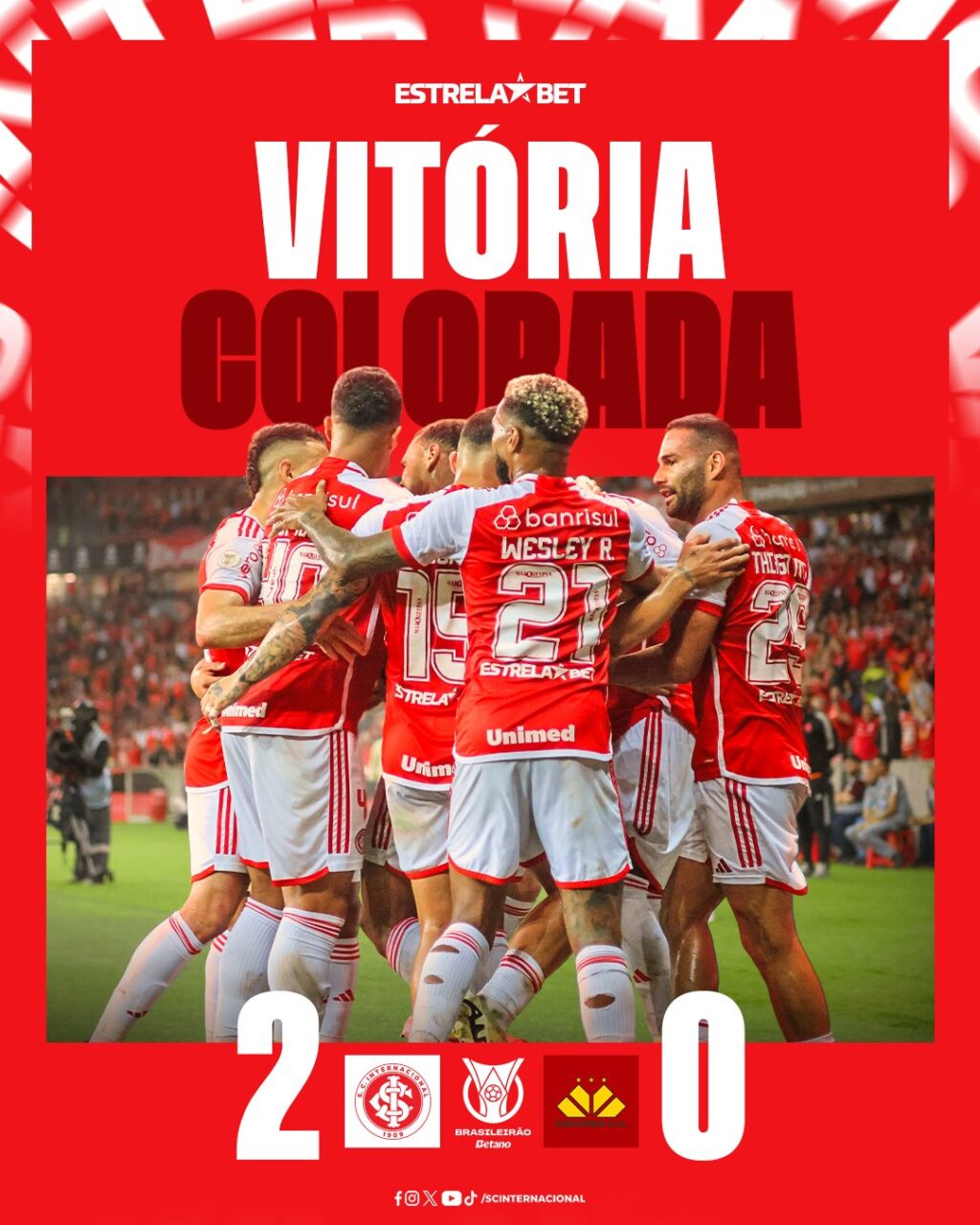 Internacional vence