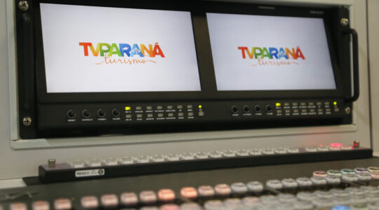 TV Paraná Turismo. Foto: José fernando Ogura/ANPr. 13/05/2019
