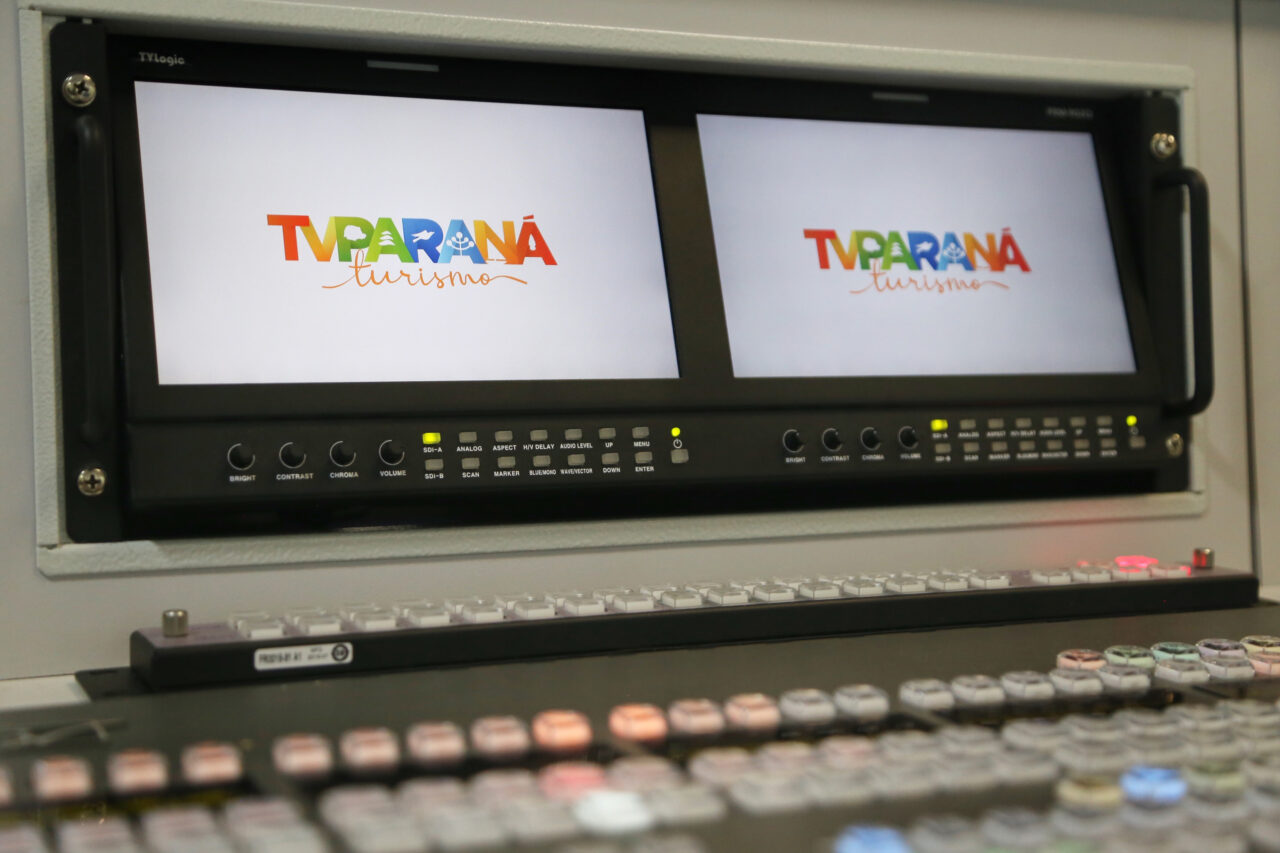 TV Paraná Turismo. Foto: José fernando Ogura/ANPr. 13/05/2019