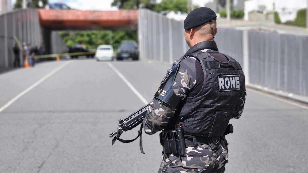 Polícia Militar na Visconde de Guarapuava