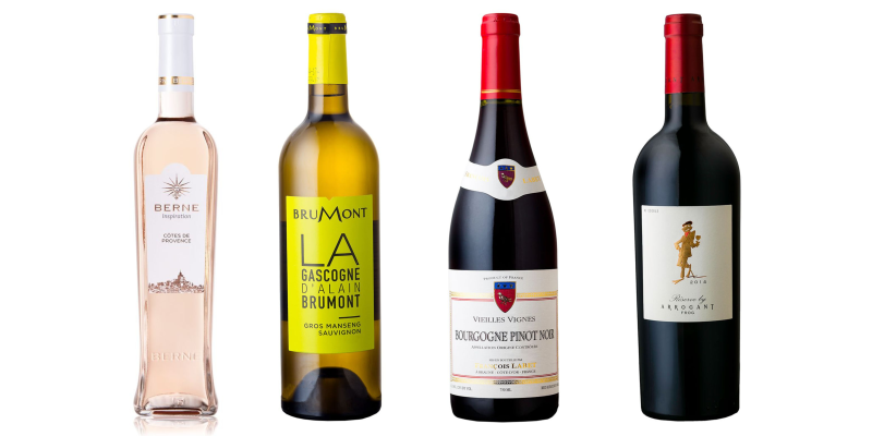 Vinhos da França no jantar (foto MKT)