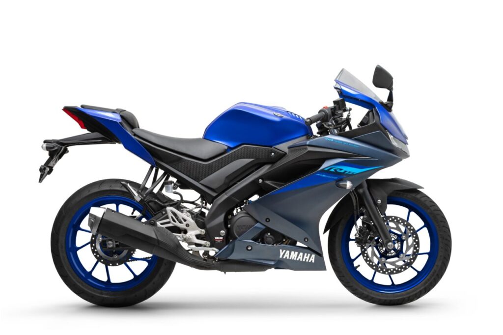 YAMAHA R15 ABS 2025 Racing Blue (Azul Metálico)