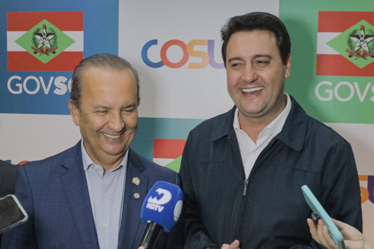 Florianópolis, 22 de novembro de 2024 – Acordo Paraná e Santa Catarina.