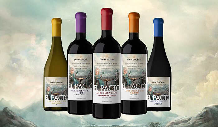 Linha El Pacto Vinícola Santa Carolina (foto MKT)