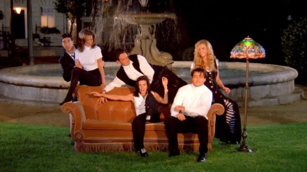 friends abertura sofa