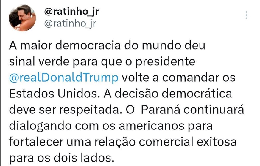 trump políticos locais ratinho