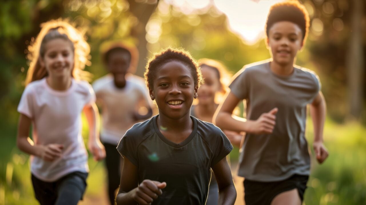 view-children-practicing-health-wellness-activity