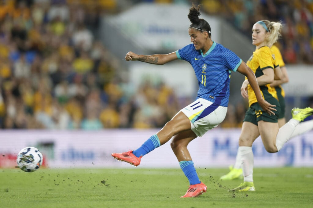 Brasil x Austrália no futebol feminino