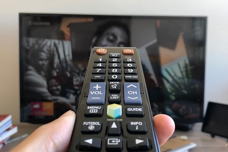 Controle-remoto-de-TV