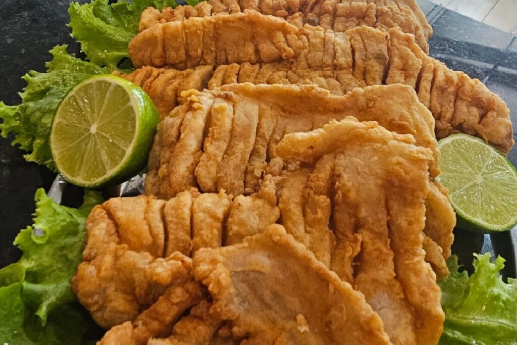 Porção de traíra empanada (foto Ag. Vulgata)