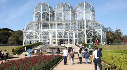 Jardim Botânico, em Curitiba
