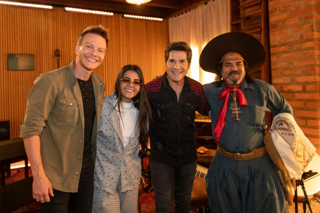 Michel Teló, Yasmim Santos, Daniel e Baitaca
