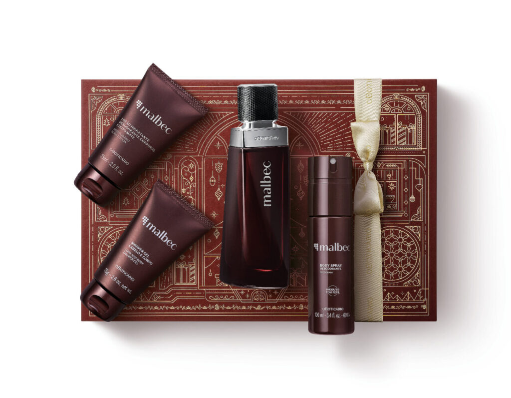 O BOTICÁRIO _ Kit Presente Natal Malbec _ R$ 312,60