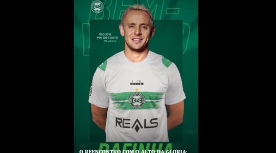 Rafinha confirmado pelo Coritiba
