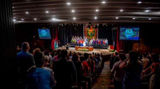 Aniversário da UFPR foi comemorado em sessão solene do Coun