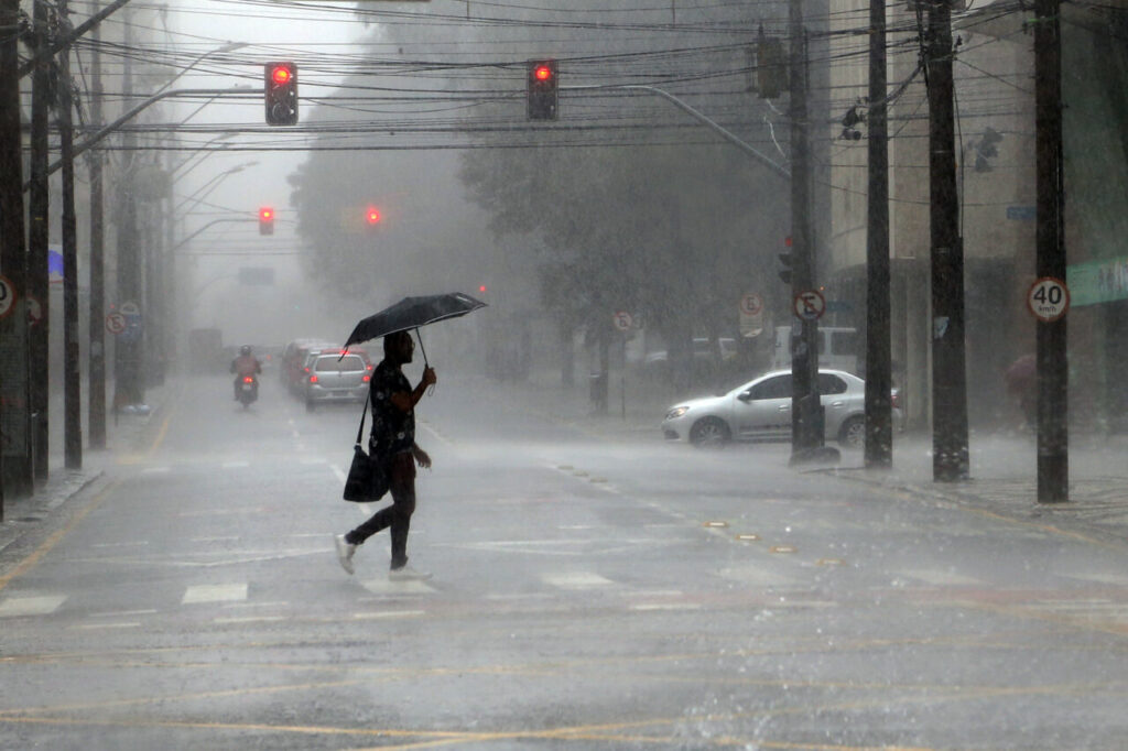 Chuva em Curitiba. 03/2019 – Foto: Gilson Abreu/ANPr