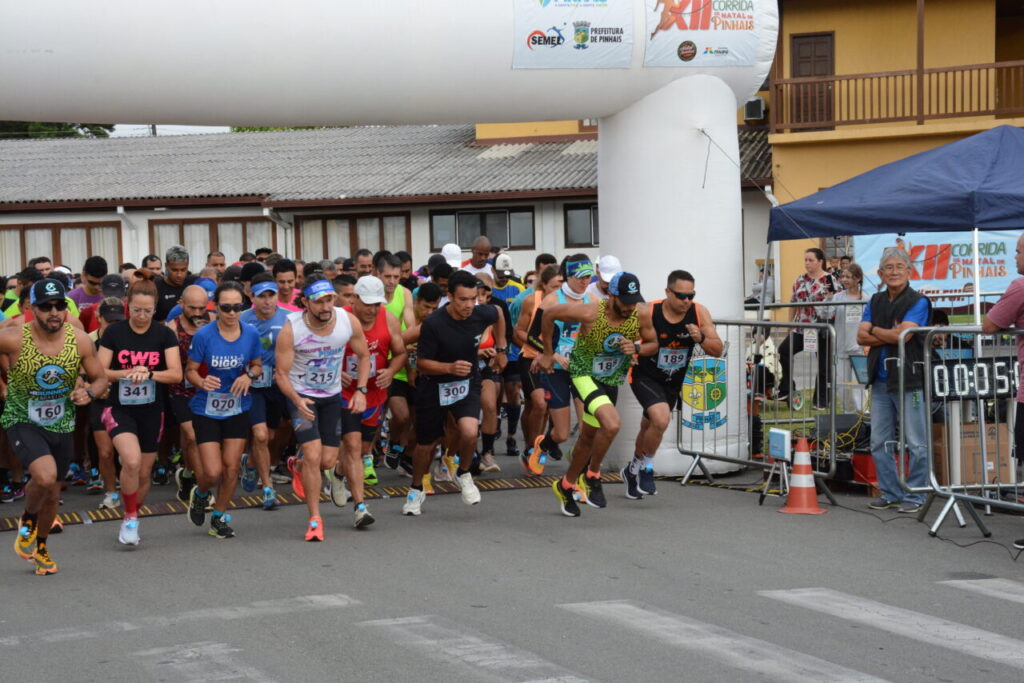 corrida de natal pinhais