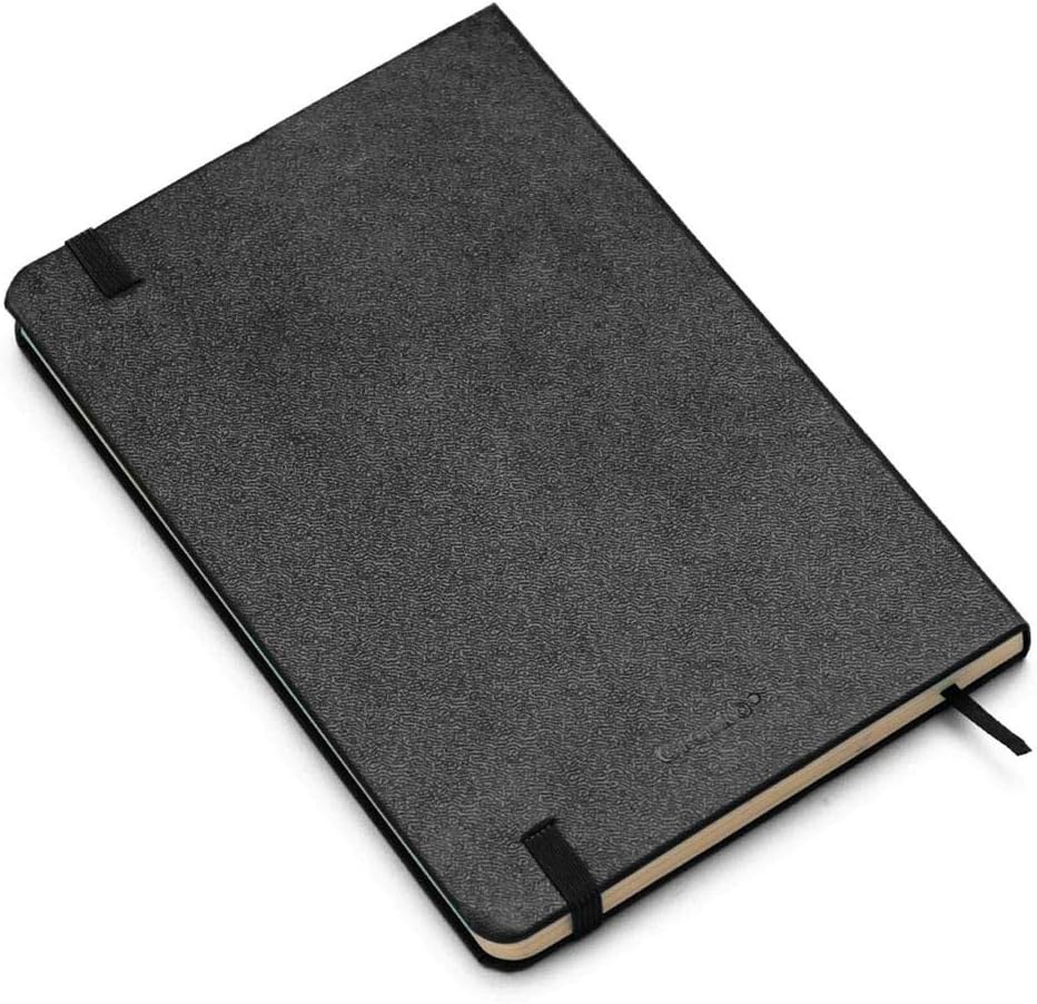Caderno, Cicero, Clássica, Médio (14x21), Preto