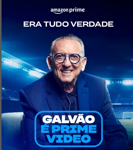 Galvão Bueno na Amazon Prime