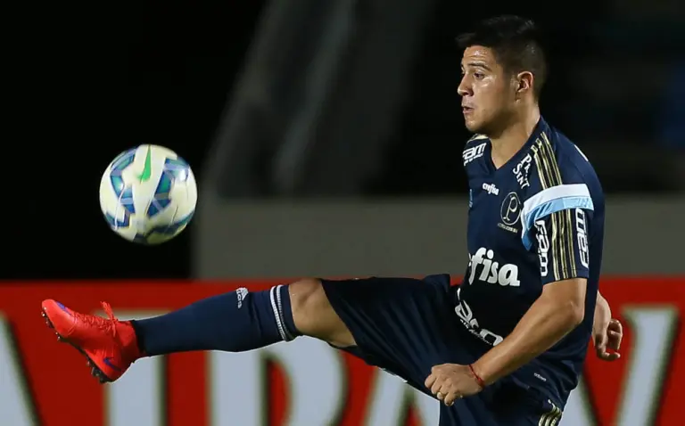 Cristaldo pelo Palmeiras, em 2015: reforço do Rio Branco