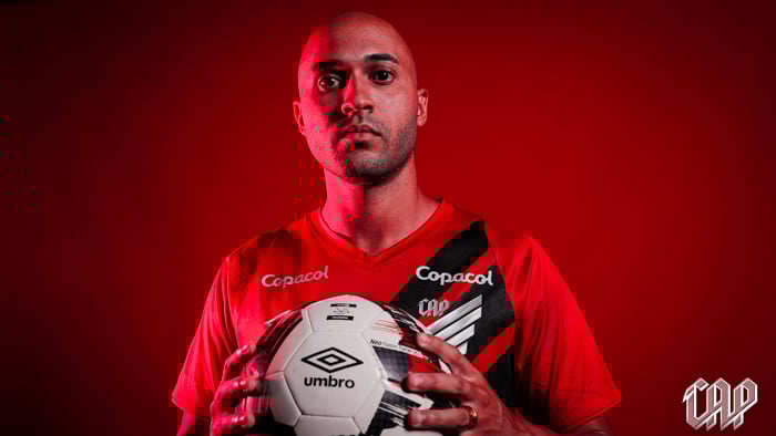 O lateral-direito Dudu, novo reforço do Athletico Paranaense