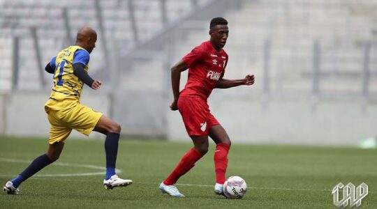 Athletico 6x0 Andraus em jogo-treino