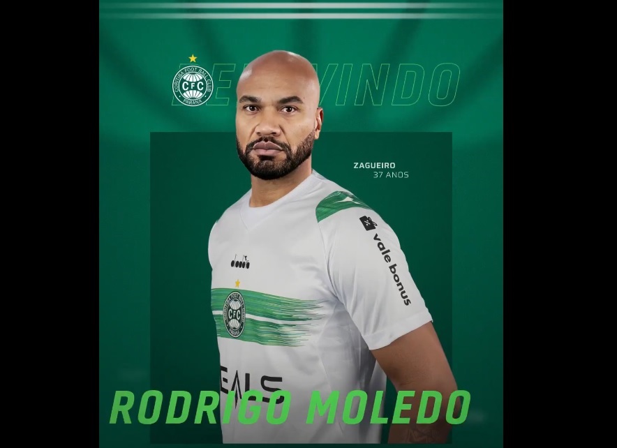 O zgueiro Rodrigo Moledo, reforço do Coritiba