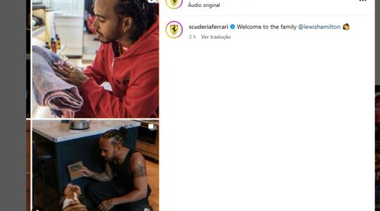 Ferrari anuncia Lewis Hamilton