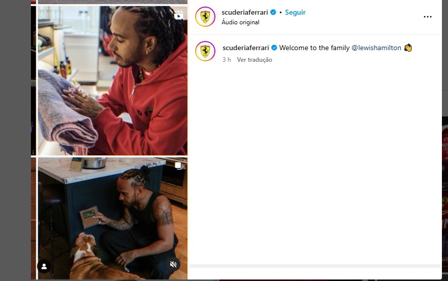 Ferrari anuncia Lewis Hamilton