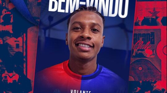 O volante Léo Silva, novo reforço do Paraná Clube