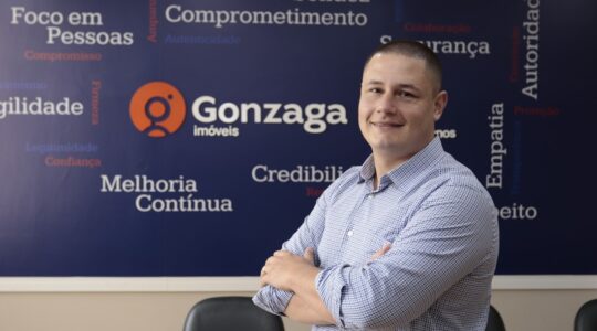 Guilherme Gonzaga, sócio-diretor da Gonzaga Imóveis: eleito uma das 100 personalidades mais influentes do mercado imobiliário brasileiro
