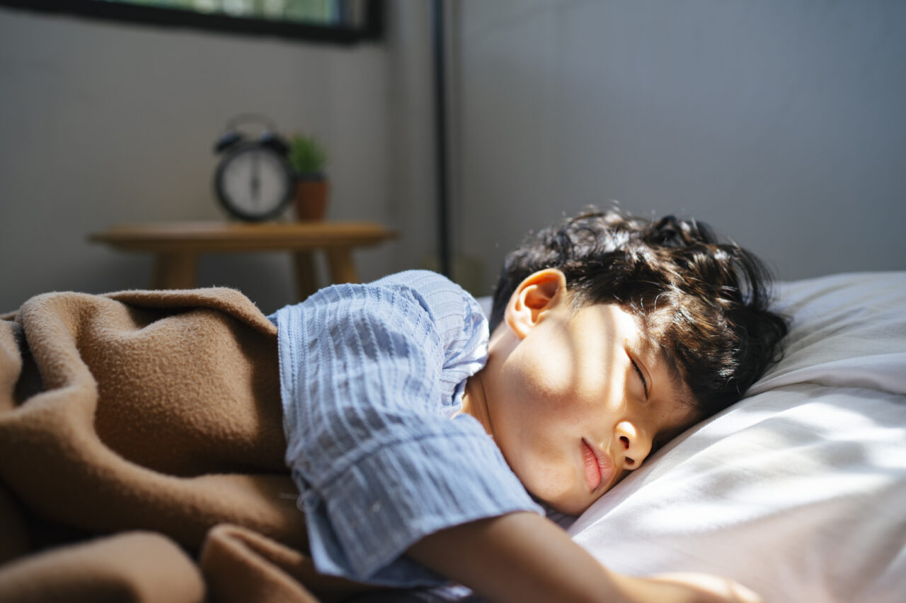 Boy and his daytime sleep.