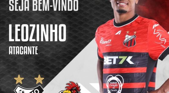 Leozinho é apresentado pelo Ituano: na mira do Athletico Paranaense