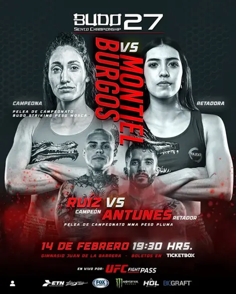 MMA: o paranaense Guilherme “Jab” Antunes enfrenta o mexicano Allan “Pichungas” Ruíz