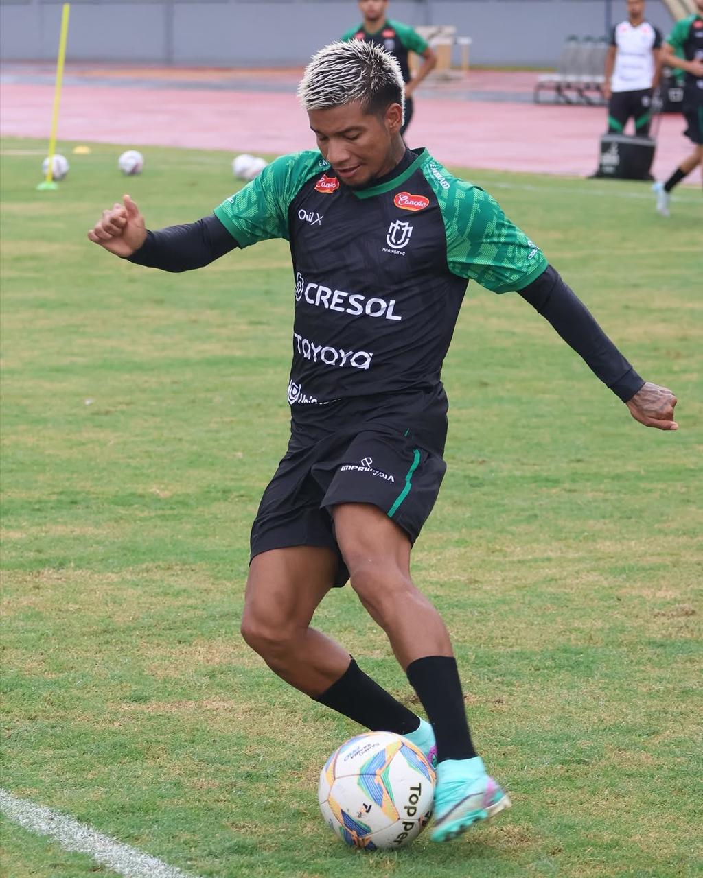 O atacante Edison Negueba, do Maringá