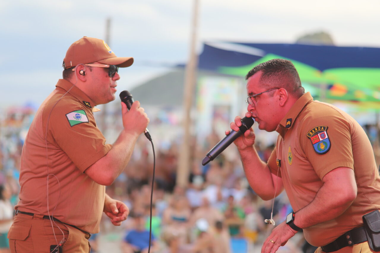 Policiais Militares se apresentam no Litoral