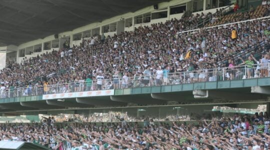 Torcida do Coritiba no Couto Pereira