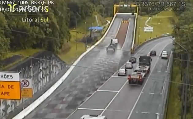 area de escape br 376