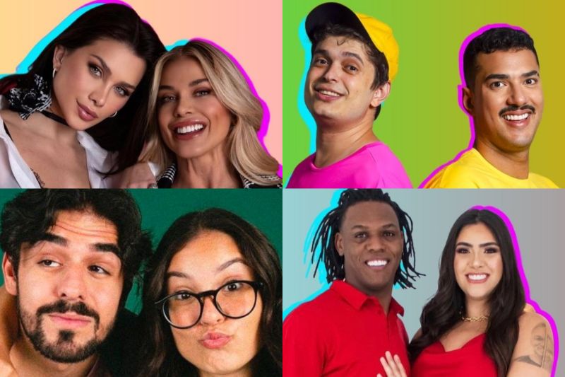 bbb, bbb 25, bbb 25, big brother brasil, 2025, participantes, duplas, famosos, quem esta no bbb, 07-01