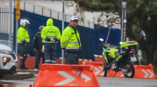bloqueio de transito