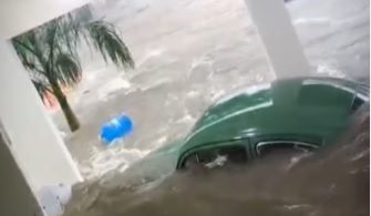 fusca inundacao