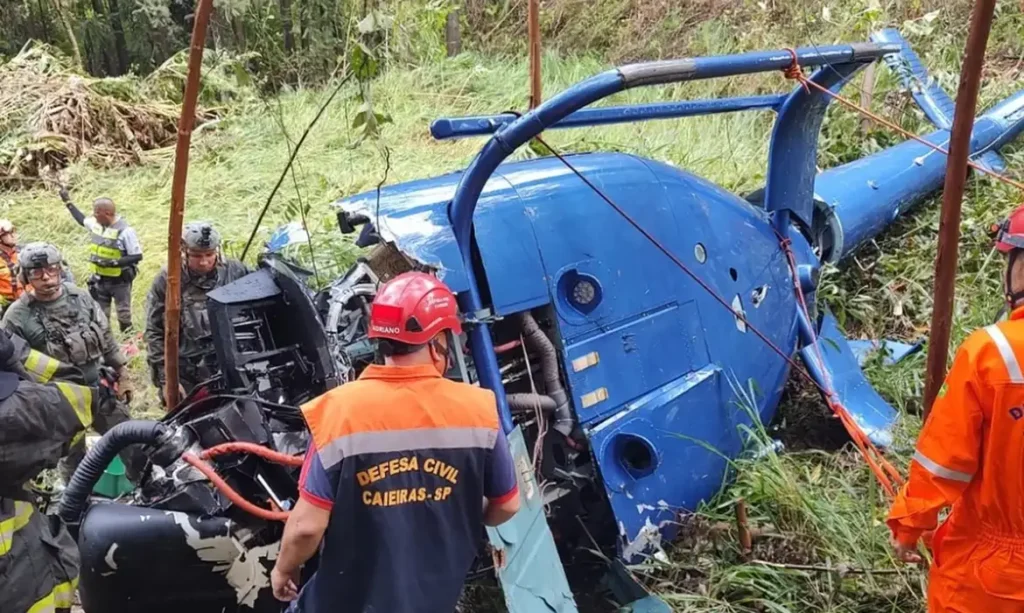 queda de helicoptero