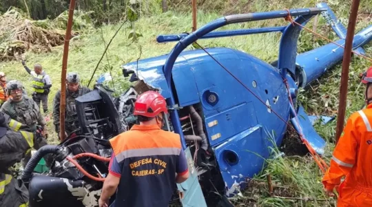 queda de helicoptero