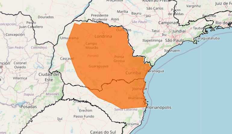 tempestades curitiba
