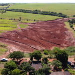 Obra de preenchimento de erosão, em Colorado