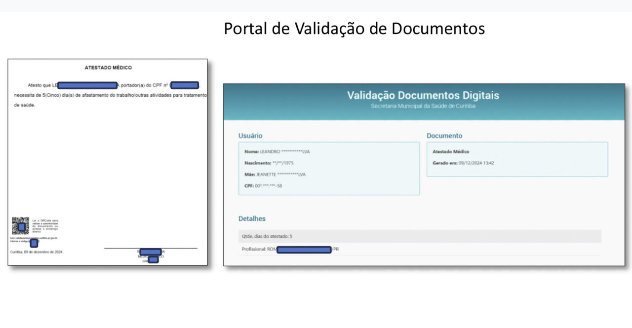Secretaria da Saúde lança Portal de Validação de Documentos.