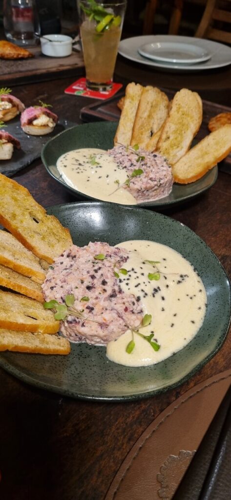 Tartare de frutos do mar (foto SM)