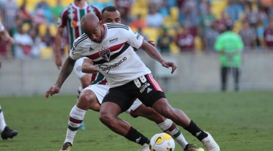 Patrick em ação pelo São Paulo: na mira do Athletico