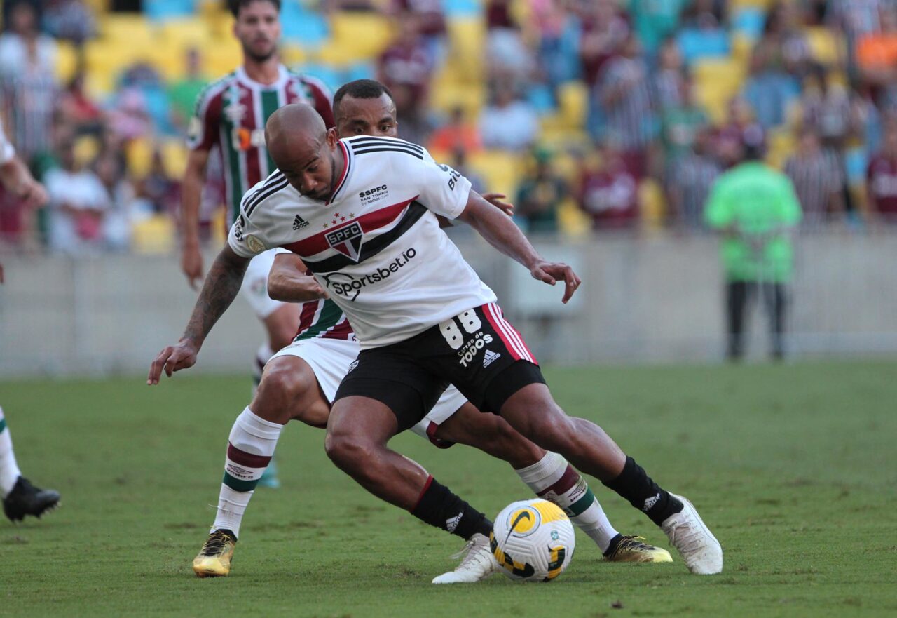 Patrick em ação pelo São Paulo: na mira do Athletico