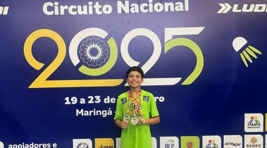 Davi Assumpção Haigert, do Badminton